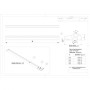 Barres de toit FARAD AERO ALU NOIR 120 pour HYUNDAI SANTA FE