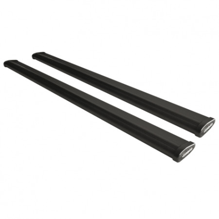Barres de toit FARAD AERO ALU NOIR 120 pour PEUGEOT 107
