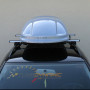 Coffre de toit FARAD MARLIN F3 400L gris métallisé
