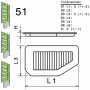Filtre à air sport GREEN FILTER pour BMW SERIE 5 (F10/F11/F18)