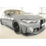 Lame de pare-chocs avant noir mat BMW M3 G80 BERLINE