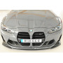 Lame de pare-chocs avant noir mat BMW M3 G80 BERLINE