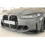Lame de pare-chocs avant noir mat BMW M3 G80 BERLINE