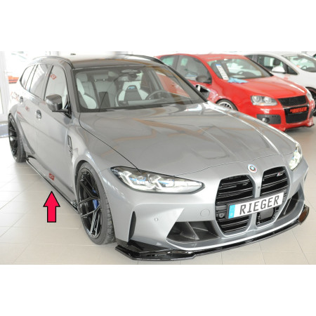 Lame de bas de caisse côté droit "noir brillant" BMW M3 G80 BERLINE