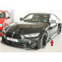 Lame de bas de caisse gauche noir mat BMW M4 G82 COUPÉ