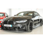 Lame de bas de caisse gauche noir mat BMW M4 G82 COUPÉ