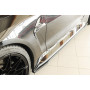 Lame de bas de caisse gauche noir mat BMW M4 G82 COUPÉ