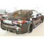 Lame de bas de caisse droit noir mat BMW M4 G82 COUPÉ
