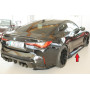 Lame de bas de caisse droit noir mat BMW M4 G83 CABRIOLET