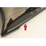 Lame de bas de caisse droit noir mat BMW M4 G83 CABRIOLET
