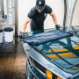 SHINE MICROFIBRE DE SÉCHAGE GRISE