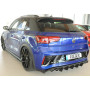 Diffuseur de pare-chocs arrière "noir mat" VOLKSWAGEN T-ROC R-LINE