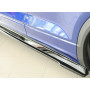 Lame de bas de caisse gauche "noir brillant" pour VOLKSWAGEN T-ROC R-L