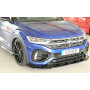 Lame de pare-chocs avant noir brillant VOLKSWAGEN T-ROC R-LINE