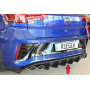 Diffuseur de pare-chocs arrière "noir mat" VOLKSWAGEN T-ROC R (sans at