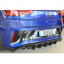 Diffuseur de pare-chocs arrière "noir mat" VOLKSWAGEN T-ROC R (sans at
