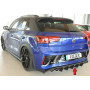 Diffuseur de pare-chocs arrière "noir mat" VOLKSWAGEN T-ROC R (sans at