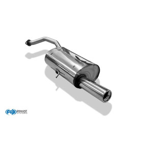 Silencieux arrière sport 100% inox FOX EXHAUST SYSTEMS 1x90mm type 13 pour Alfa Romeo 166