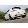 Silencieux arrière duplex sport 100% inox FOX EXHAUST SYSTEMS 2x106x71mm type 38 pour Alfa Romeo Brera 939