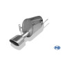 Silencieux arrière sport 100% inox FOX EXHAUST SYSTEMS 1x115x85mm type 32 pour Alfa Romeo Mito 955