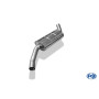 Silencieux intermédiaire sport 100% inox FOX EXHAUST SYSTEMS pour Audi 80/90 type 81