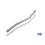 Tube de remplacement de silencieux avant sport 100% inox FOX EXHAUST SYSTEMS pour Audi 80/90 type 89 Quattro