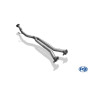 Tube de remplacement de silencieux avant (longueur 1,9m) 100% inox FOX EXHAUST SYSTEMS pour Audi 80/90 type 89 Quattro