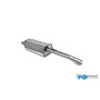 Silencieux arrière sport inox 2x70mm type 14 AUDI 100 TYPE C3