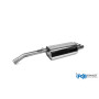 Silencieux arrière sport inox 2x70mm type 14 AUDI 100 TYPE C3