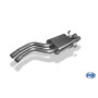 Silencieux arrière sport inox 2x76mm type 14 AUDI 100 QUATTRO TYPE C4