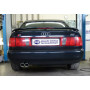 Silencieux arrière sport inox 2x80mm type 16 AUDI 100 QUATTRO TYPE C4