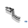 Silencieux arrière sport inox 2x70mm type 16 AUDI 200 QUATTRO TYPE 44Q