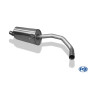 Silencieux arrière sport inox 2x90mm type 16 pour AUDI A1 TYPE 8X