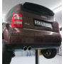 Catback silencieux sport inox 2x80mm type 16 pour AUDI A2 1.6L