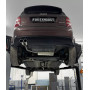 Catback silencieux sport inox 2x80mm type 16 pour AUDI A2 1.6L