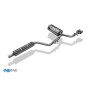 Catback silencieux sport inox 2x80mm type 16 pour AUDI A2 1.6L