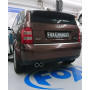 Catback silencieux sport inox 2x80mm type 16 pour AUDI A2 1.6L