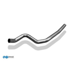 Tube remplacement silencieux avant sport inox FOX pour AUDI A2 1.4L