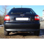 Silencieux sport inox 1x130x50mm type 52 pour AUDI A3 QUATTRO TYPE 8L