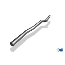 Tube silencieux avant sport 100% inox pour AUDI A3 QUATTRO TYPE 8L