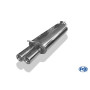 Silencieux sport inox 2x76mm type 13 pour AUDI A3 TYPE 8L