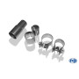 Tube remplacement silencieux avant 100% inox pour AUDI A3 TYPE 8L