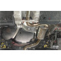 Silencieux intermédiaire sport 100% inox FOX EXHAUST SYSTEMS pour AUDI A3 TYPE 8P (3 portes)