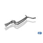 Tube de remplacement silencieux avant sport 100% inox FOX EXHAUST SYSTEMS pour AUDI A7 TYPE 4G