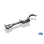 Silencieux avant sport 100% inox FOX EXHAUST SYSTEMS pour AUDI RS3 TYPE 8P