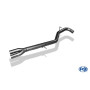 Tube de remplacement de silencieux avant sport 100% inox FOX EXHAUST SYSTEMS pour AUDI RS3 TYPE 8P