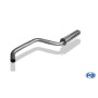 Silencieux avant sport 100% inox FOX EXHAUST SYSTEMS pour AUDI A3 TYPE 8V (non S-Line)