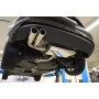 Silencieux arrière sport 100% inox FOX EXHAUST SYSTEMS 2x90mm type 16 pour AUDI A3 SPORTBACK TYPE 8V