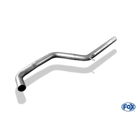 Tube de remplacement de silencieux avant sport 100% inox FOX EXHAUST SYSTEMS pour AUDI A3 SPORTBACK TYPE 8V