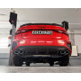 Silencieux arrière duplex sport + tube liaison FAP 100% inox FOX EXHAUST SYSTEMS 2x106x71mm type 25 pour AUDI S3 TYPE GY